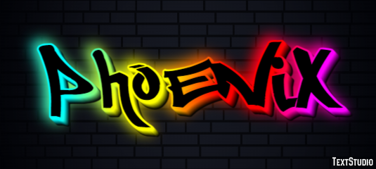 Phoenix Efekt tekstowy