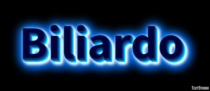 Biliardo Effetto testo