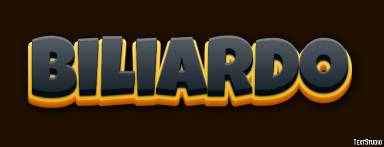 Biliardo テキスト効果