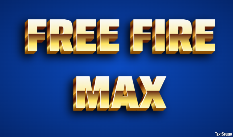Free Fire Max Effet de Texte