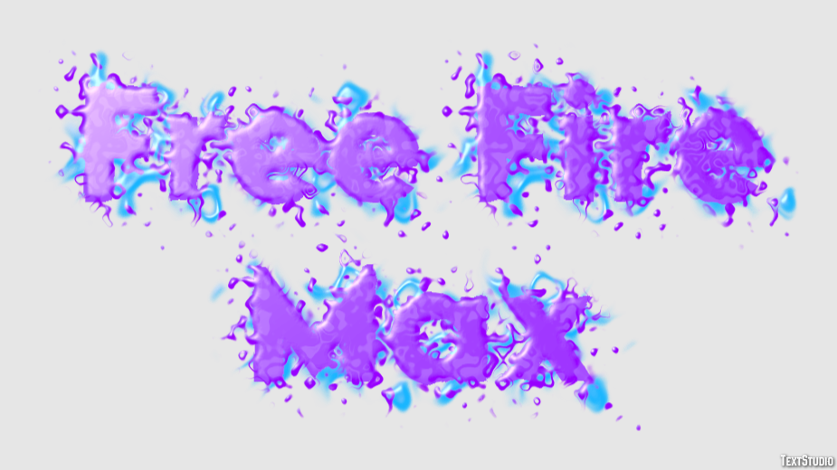 Free Fire Max Texteffekt