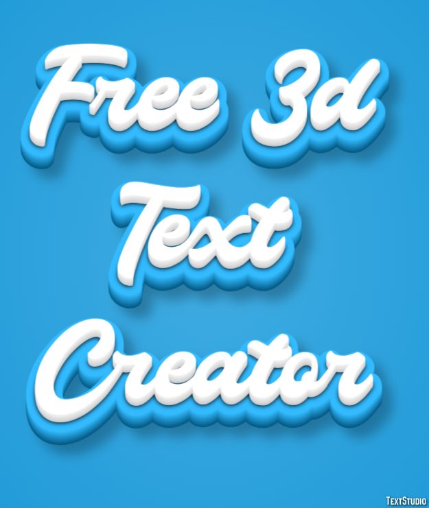 Free 3d Text Creator Efekt tekstowy