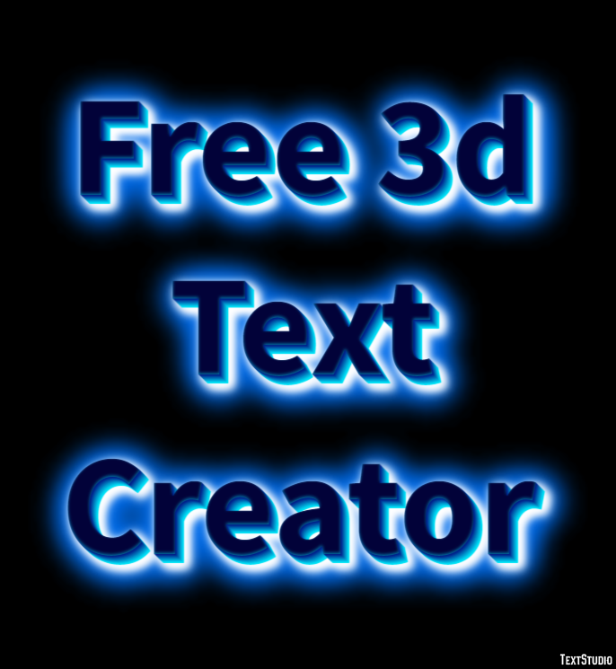 Free 3d Text Creator Tekst Effect