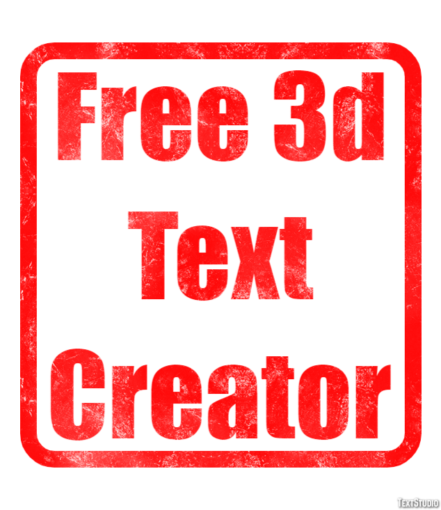 Free 3d Text Creator Efekt tekstowy