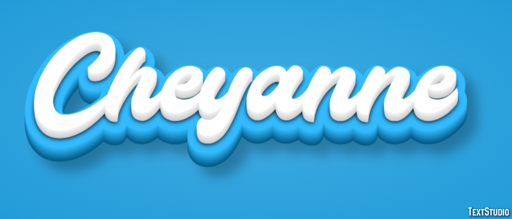 Cheyanne Text Effect