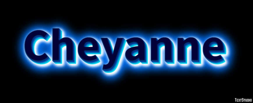 Cheyanne Text effect
