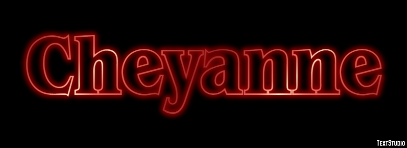 Cheyanne Text Effect