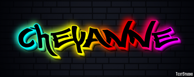Cheyanne Text Effect