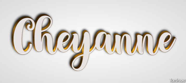 Cheyanne Effet de Texte