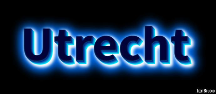 Utrecht Efecto de Texto