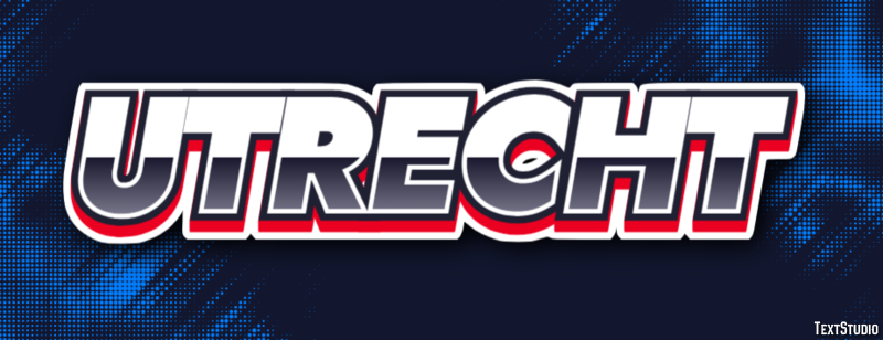 Utrecht Efecto de Texto