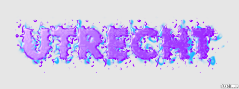 Utrecht Efecto de Texto