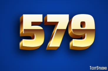 579 Text Effect