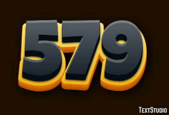 579 Text Effect