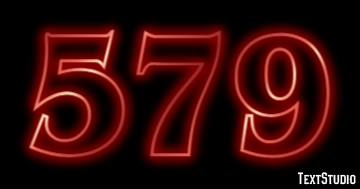 579 Text Effect