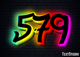 579 Text Effect
