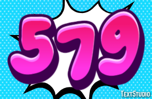 579 Text Effect