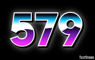 579 Text Effect