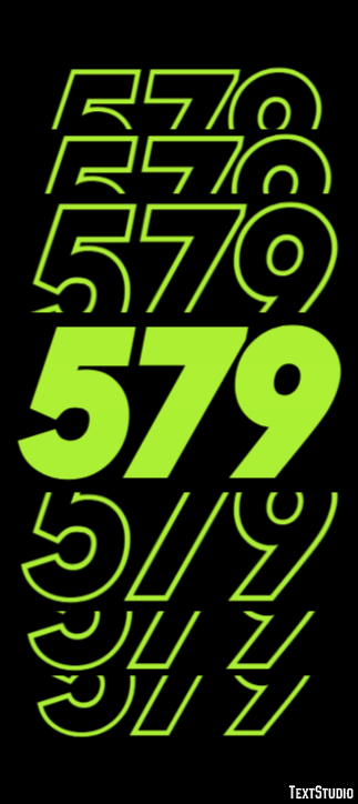 579 Text Effect