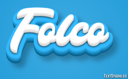 Folco Effetto testo