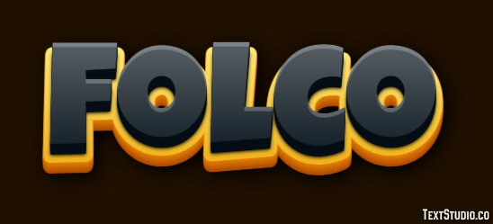 Folco Efecto de Texto