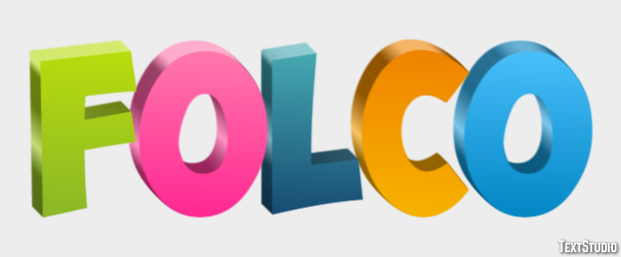Folco Effetto testo