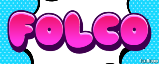 Folco Effetto testo
