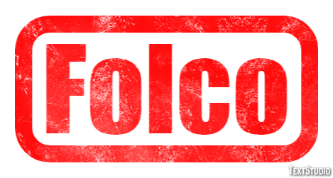 Folco Effetto testo