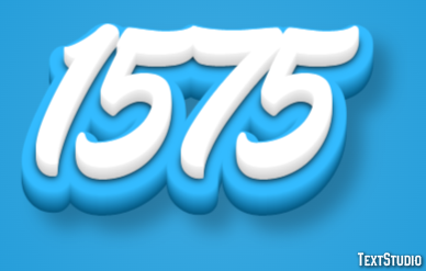 1575 Text Effect