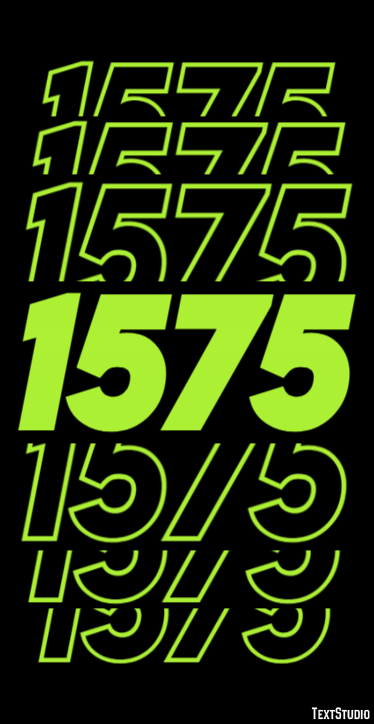 1575 Text Effect