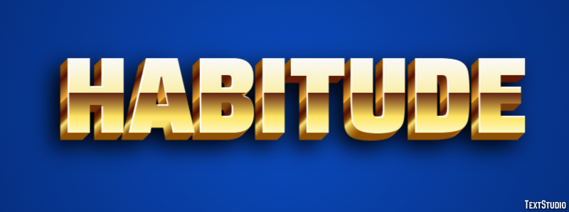 Habitude Text Effect