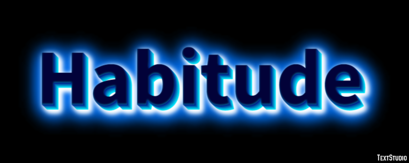 Habitude Tekst Effect