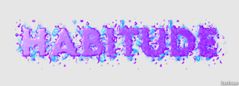 Habitude Tekst Effect