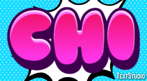 Chi Text effect