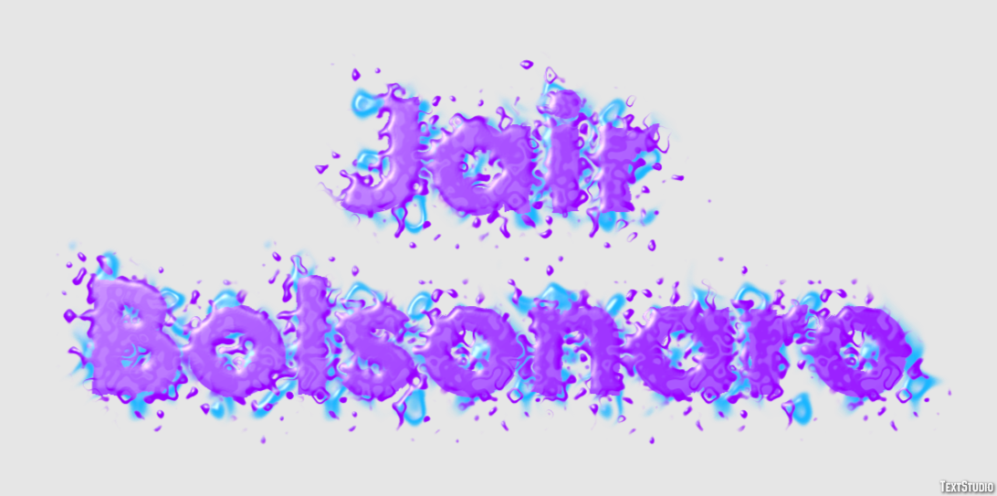 Jair Bolsonaro Text Effect