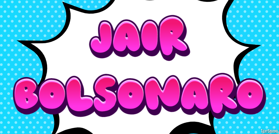 Jair Bolsonaro Text Effect