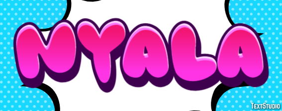 Nyala Texteffekt
