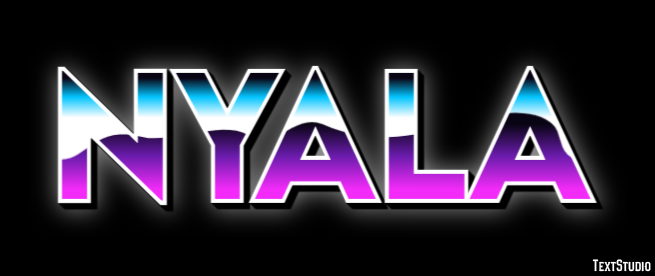 Nyala Texteffekt