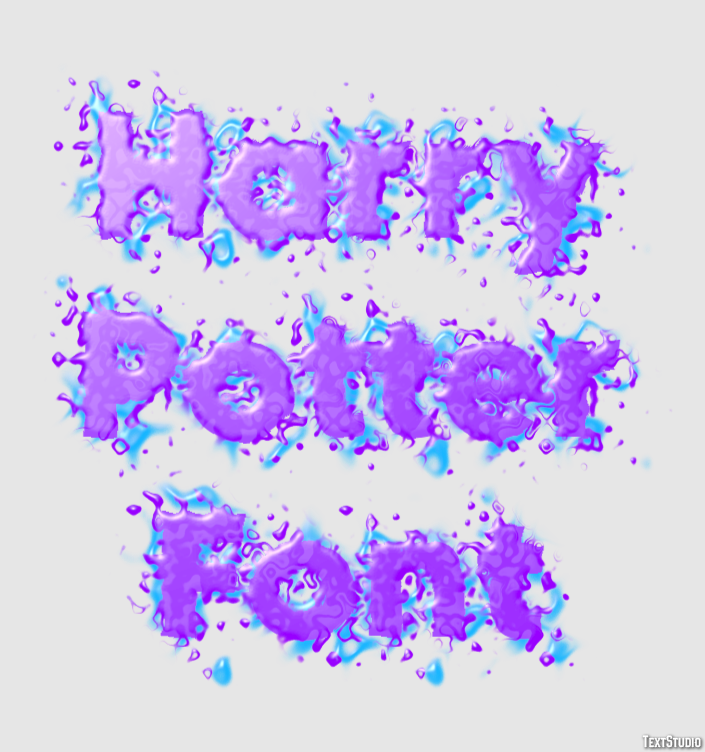 Harry Potter Font Text Effect