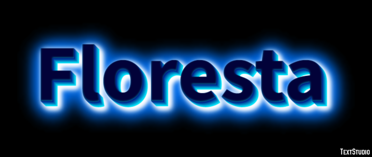 Floresta Efecto de texto