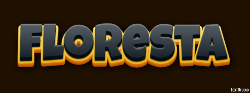 Floresta Efecto de texto