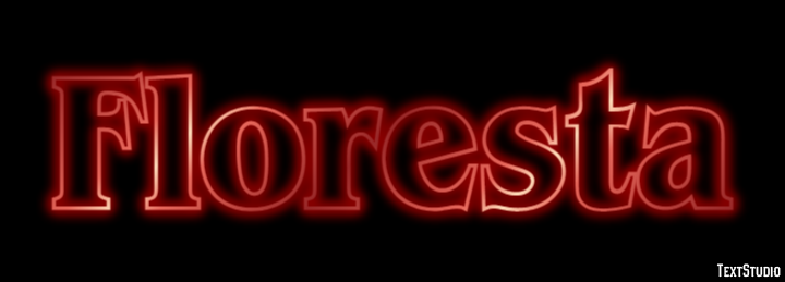 Floresta Efecto de texto