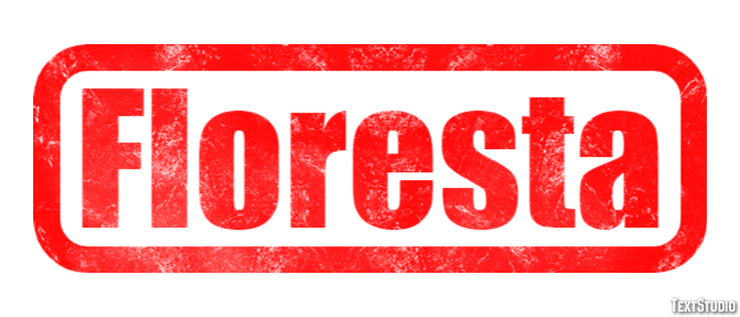 Floresta Efecto de texto