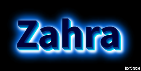 Zahra Efekt tekstowy