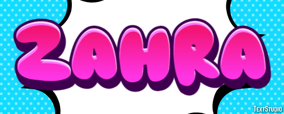 Zahra Text Effect