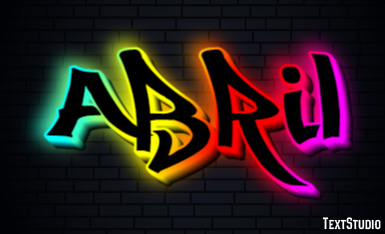 Abril Texteffekt