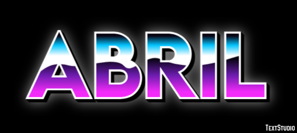 Abril Texteffekt