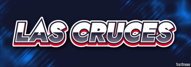 Las Cruces テキスト効果