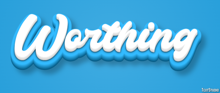 Worthing Efekt tekstowy