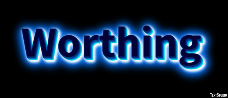 Worthing Efekt tekstowy